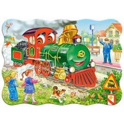 Puzzle 30 el. Lokomotywa Castorland