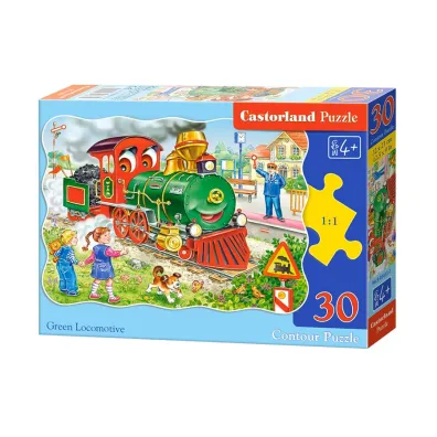 Puzzle 30 el. Lokomotywa Castorland