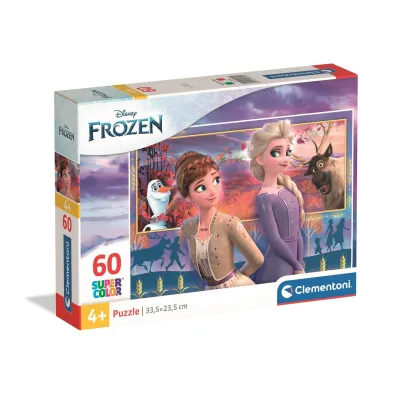 Puzzle 60 el. SuperColor. Frozen 2 Clementoni