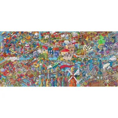 Puzzle 6000 Spy Guy - Seek & Find City Break TREFL