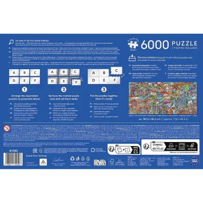Puzzle 6000 Spy Guy - Seek & Find City Break TREFL