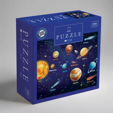 Puzzle 250 el. Kids Solar System Interdruk