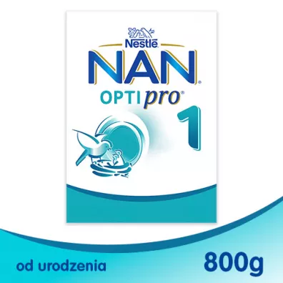 Nestle Nan Optipro 1 Mleko pocztkowe dla niemowlt od urodzenia 800 g