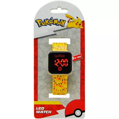 Zegarek cyfrowy LED Pokemon z kalendarzem POK4320