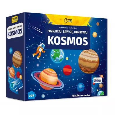 Kosmos. Poznawaj, baw si, odkrywaj. Puzzle i ksika Wilga Play - Matteo Gaule, Nadia  Fabris