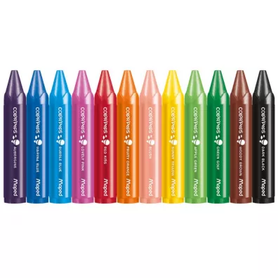Maped Kredki Colorpeps wiecowe Jumbo 12 szt.
