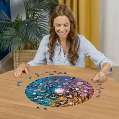 Puzzle 500 el. 2D Paleta kolor�w. Astronomia Ravensburger