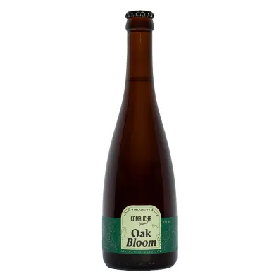 Kombucha By Laurent Kombucha oak bloom na p�atkach d�bu o smaku bia�ych winogron 375 ml Bio