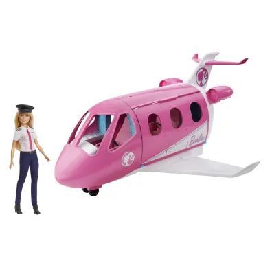 Barbie. Samolot + Lalka Pilotka GJB33 Mattel