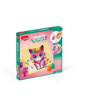 Malowanie po numerach Creativ - kotek/kr�liczek Maped