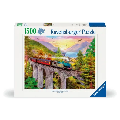 Puzzle 1500 el. Jesienna przeja�d�ka poci�giem Ravensburger