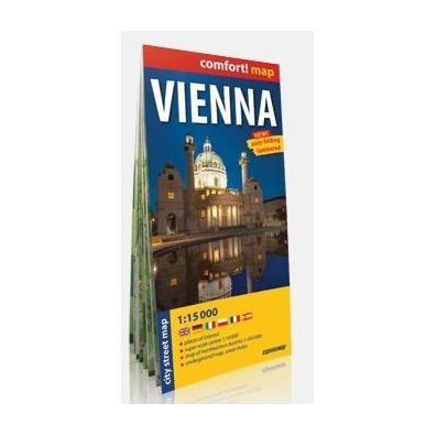 Comfort! map Vienna (Wiedeń) 1:15 000 plan