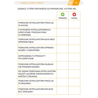 Jestem aktywny zawodowo. Karty pracy dla uczni�w szk� specjalnych przysposabiaj�cych do pracy