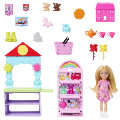 Barbie Chelsea sklepik z zabawkami Mattel