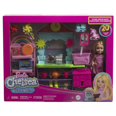 Barbie Chelsea sklepik z zabawkami Mattel