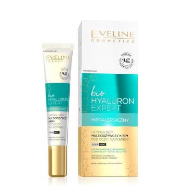 Eveline Cosmetics Bio Hyaluron Expert liftingujący krem pod oczy i na powieki 20 ml