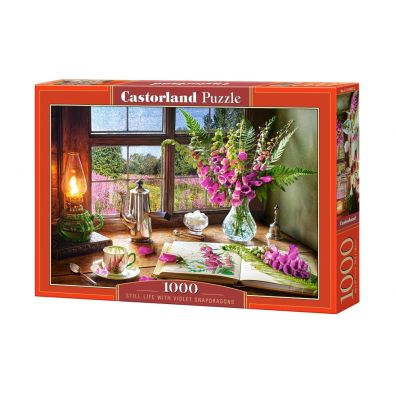 Puzzle 1000 el. Kompozycja kwiatowa Castorland