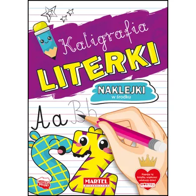 Kaligrafia Literki z naklejkami - Katarzyna Salamon