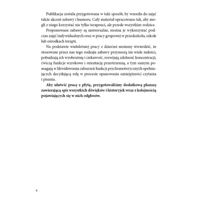Historyjki s�uchowe i d�wi�kowe. Materia� ilustracyjno-d�wi�kowy do usprawniania percepcji i pami�ci s�uchowej dla dzieci i m�odzie�y
