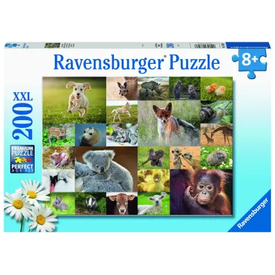 Puzzle dla dzieci 200 el. Zwierz�tka Ravensburger
