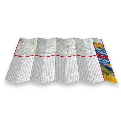 Rumunia i Mo�dawia laminowana mapa samochodowa 1:800 000