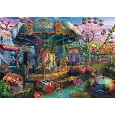 Puzzle 1000 el. Zapomniany lunapark Ravensburger