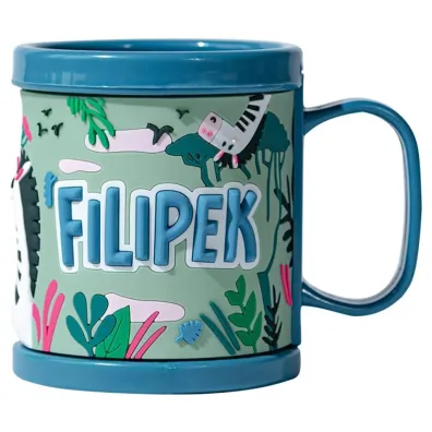 Be-Happy Gifts Kubek dla dziecka 3D Filipek
