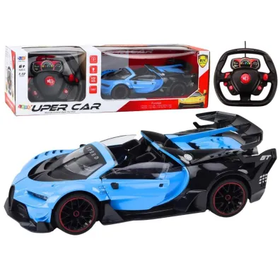 Samoch�d sportowy RC 1:12 niebieski LeanToys