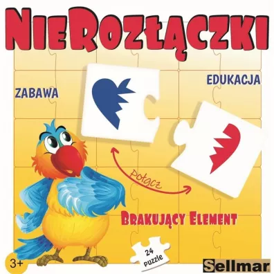 Puzzle 24 el. Nieroz��czki - Brakuj�cy element Abino