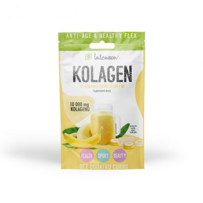 Intenson Kolagen o smaku bananowym suplement diety 11 g