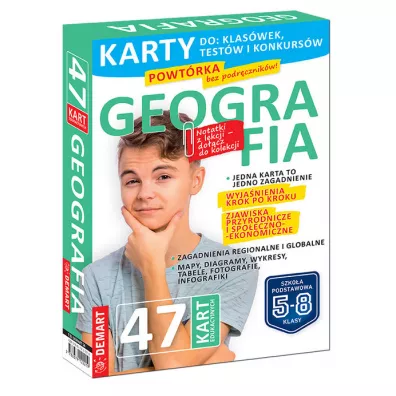 Geografia. Karty edukacyjne