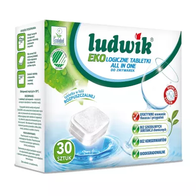 Ludwik Tabletki do zmywarek All In One Ecolabel 30 szt.