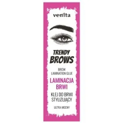 Venita Klej do brwi stylizuj�cy ultramocny Trendy Brows Laminacja Brwi 8 g