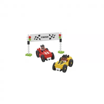 Mini Waffle City Klocki konstrukcyjne Mini Waffle 80 element�w City Wy�cig MARIOINEX 903179