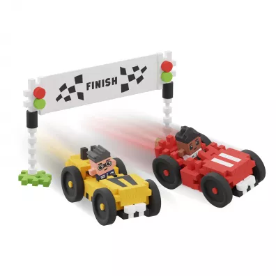 Mini Waffle City Klocki konstrukcyjne Mini Waffle 80 element�w City Wy�cig MARIOINEX 903179