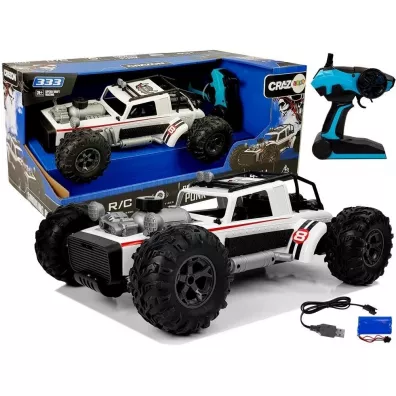 Auto Buggy zdalnie sterowany bia�e LeanToys