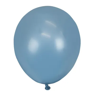 Balony pastelowe jednokolorowe niebieski