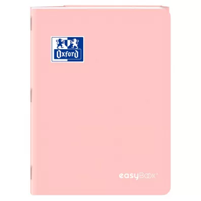 Zeszyt A4 Oxford EasyBook Pastel 60 kartek, kratka z marginesem