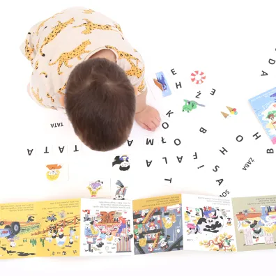 Ksi��eczka edukacyjna nauka czytania 2 3 4 5  CZU CZU SZ-501416