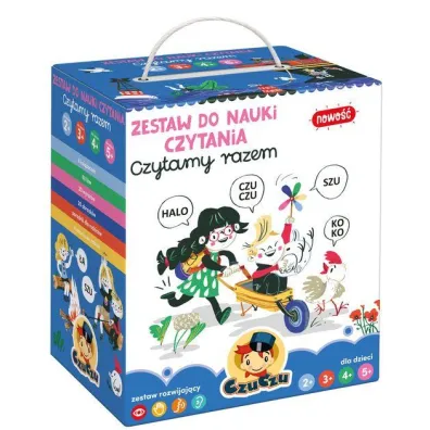 Ksi��eczka edukacyjna nauka czytania 2 3 4 5  CZU CZU SZ-501416