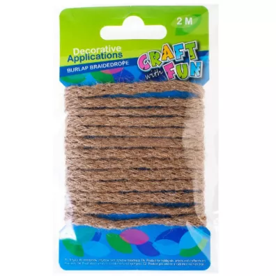 Craft with Fun Sznurek jutowy dekoracyjny 308990