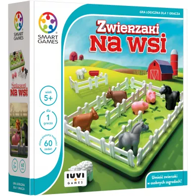 Smart Games. Zwierzaki Na Wsi (PL) IUVI Games