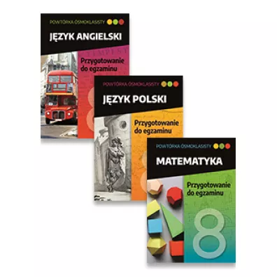 Pakiet Powt�rka �smoklasisty: Matematyka, J�zyk polski, J�zyk angielski