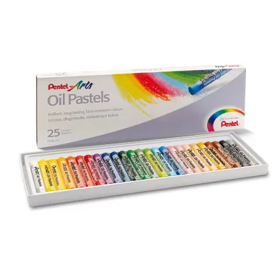 Pentel Pastele olejne 25 szt.