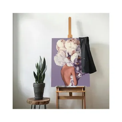 Twoje Hobby Malowanie po numerach - Kobiece piwonie 40x50cm