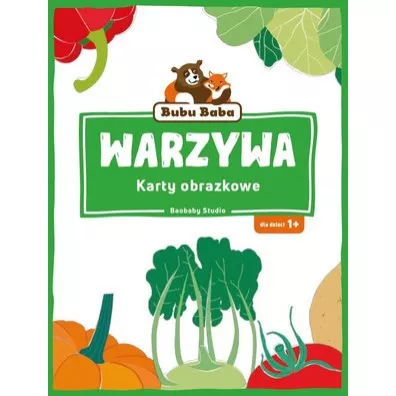 Bubu Baba Karty obrazkowe Warzywa