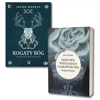 Pakiet: Rogaty B�g. Historia, mity i praktyki magiczne, Kr�lowa wszelkiego czarownictwa. Biografia Bogini