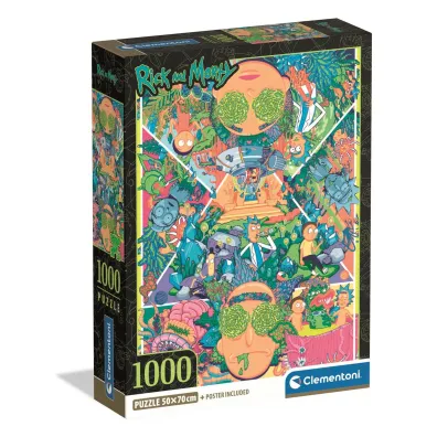Puzzle 1000el Rick&Morty CLEMENTONI 37511 CLM