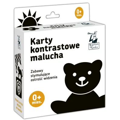 Widz� kszta�ty! Karty kontrastowe malucha 0 mies.+