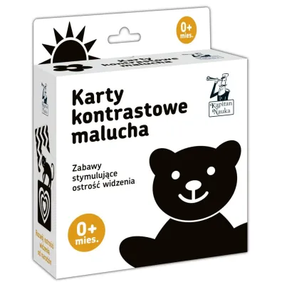Widz� kszta�ty! Karty kontrastowe malucha 0 mies.+